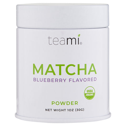 Teami Blends Matcha Blueberry Flavor Tin | Apothecarie New York