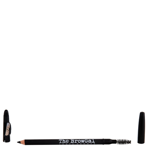 The BrowGal Eyebrow Pencil with Sharpener Cap + Mascara Brush | Apothecarie New York