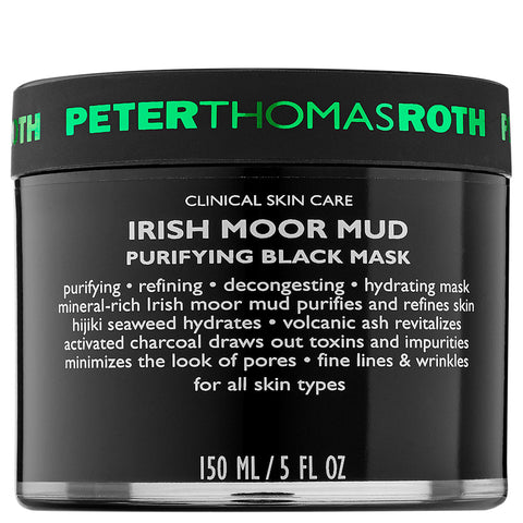 Peter Thomas Roth Irish Moor Mud Purifying Black Mask | Apothecarie New York