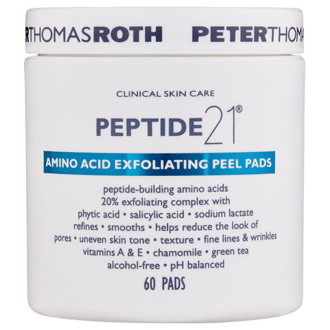 Peter Thomas Roth Peptide 21 Amino Acid Exfoliating Peel Pads | Apothecarie New York