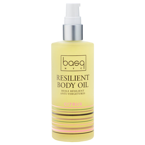 Basq NYC Resilient Body Stretch Mark Oil Citrus | Apothecarie New York