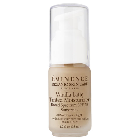 Eminence Vanilla Latte Tinted Moisturizer SPF 25 Light | Apothecarie New York