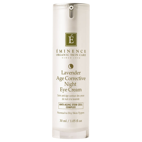Eminence Lavender Age Corrective Night Eye Cream | Apothecarie New York