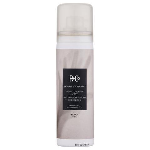 R+Co Bright Shadows Black Root Touch Up Spray | Apothecarie New York