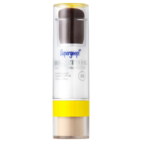 Supergoop Resetting 100% Mineral Powder SPF 35 Translucent | Apothecarie New York
