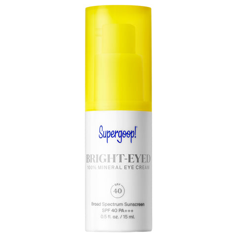 Supergoop Bright-Eyed 100% Mineral Eye Cream SPF 40 | Apothecarie New York