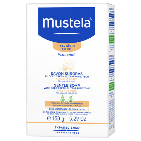 Mustela Gentle Soap With Cold Cream | Apothecarie New York