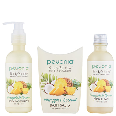 Pevonia BodyRenew Pineapple & Coconut Gift Set | Apothecarie New York