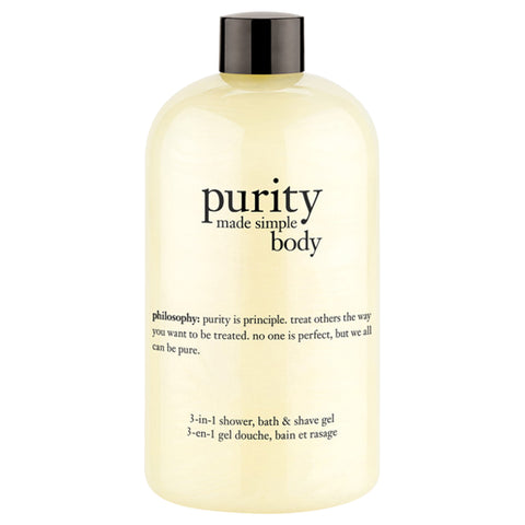 Philosophy Purity Made Simple Body 3-in-1 Shower Bath & Shave Gel | Apothecarie New York