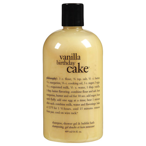 Philosophy Vanilla Birthday Cake Shower Gel | Apothecarie New York