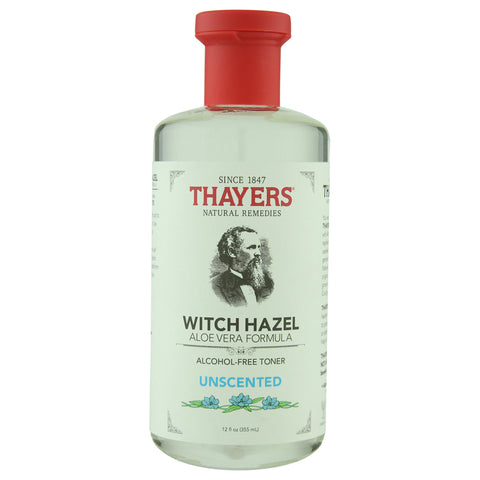 Thayer's Alcohol-Free Unscented Witch Hazel Toner with Aloe Vera | Apothecarie New York