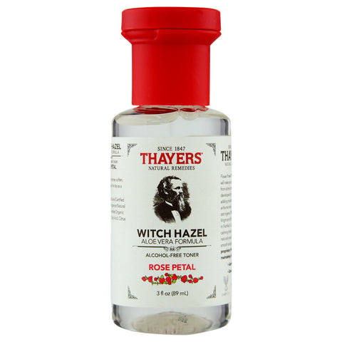 Thayer's Alcohol-Free Rose Petal Witch Hazel Toner with Aloe Vera | Apothecarie New York