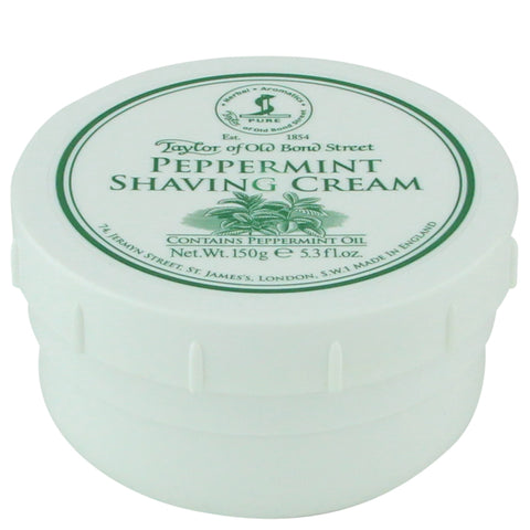 Taylor of Old Bond Street Peppermint Shaving Cream | Apothecarie New York