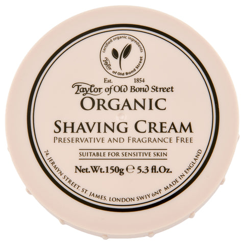 Taylor of Old Bond Street Organic Shaving Cream | Apothecarie New York
