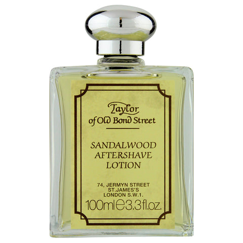 Taylor of Old Bond Street Sandalwood Aftershave Lotion | Apothecarie New York