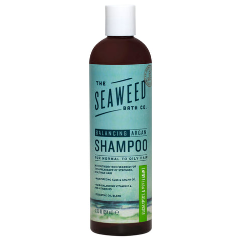 The Seaweed Bath Co. Argan Shampoo Eucalyptus & Peppermint | Apothecarie New York