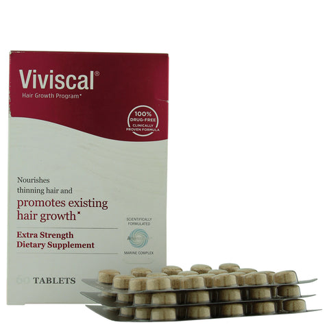 Viviscal Extra Strength Hair Growth 60 Tablets | Apothecarie New York