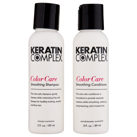Keratin Complex Color Care Travel Valet Shampoo & Conditioner | Apothecarie New York