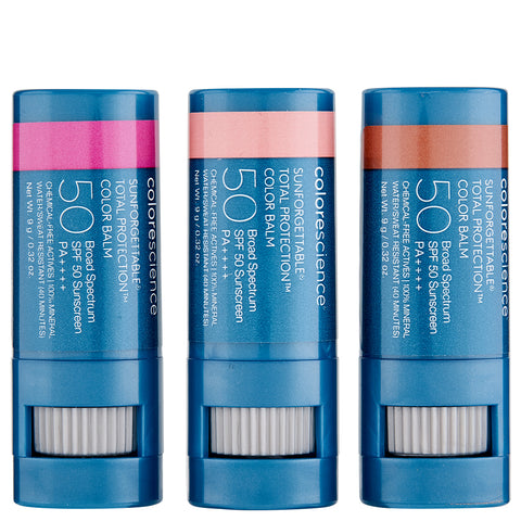 ColoreScience Total Protection Color Balm SPF 50 Collection | Apothecarie New York