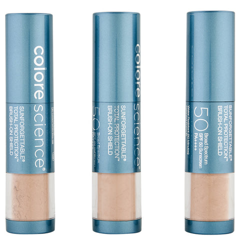 ColoreScience Sunforgettable Total Protection Brush-On Shield SPF 50 Multipack | Apothecarie New York