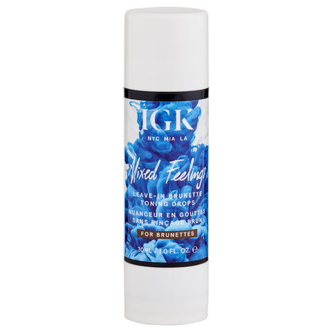 iGK Mixed Feelings Blue Leave-In Brunette Toning Drops | Apothecarie New York