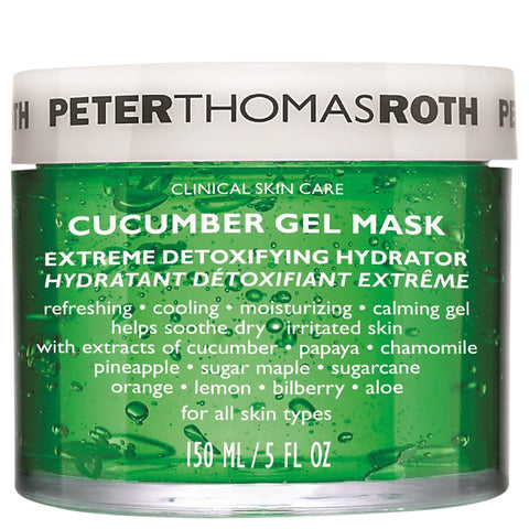 Peter Thomas Roth Cucumber Gel Mask Extreme De-Tox Hydrator | Apothecarie New York