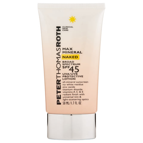 Peter Thomas Roth Max Mineral Naked SPF45 Protective Lotion | Apothecarie New York