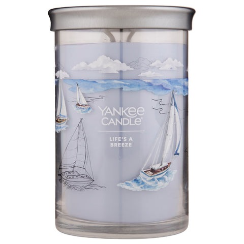 Yankee Candle Life's A Breeze Signature Large 2-Wick Tumbler Candle | Apothecarie New York