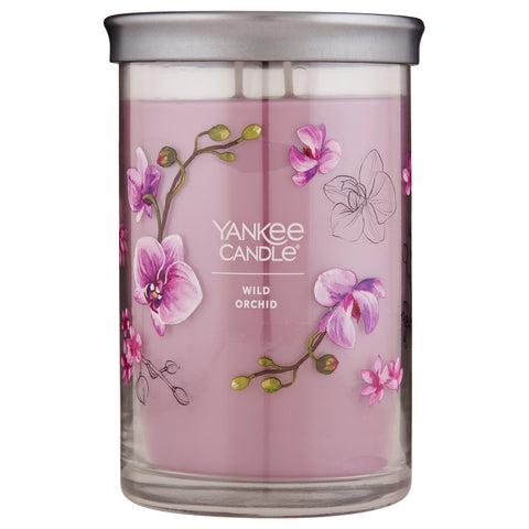 Yankee Candle Wild Orchid Signature Large 2-Wick Tumbler Candle | Apothecarie New York