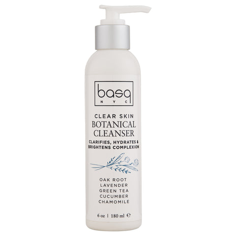 Basq NYC Clear Skin Botanical Face Cleanser | Apothecarie New York