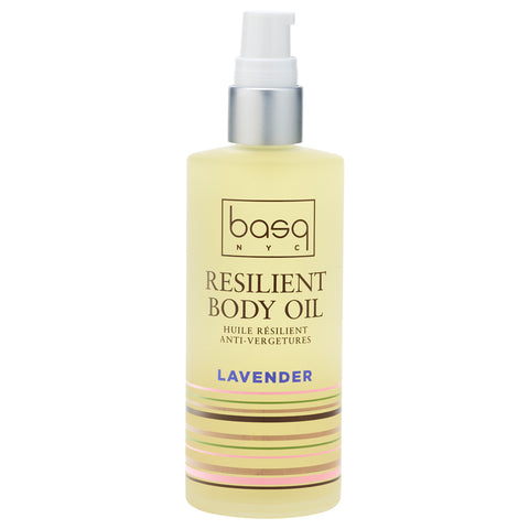 Basq NYC Resilient Body Stretch Mark Oil Lavender | Apothecarie New York