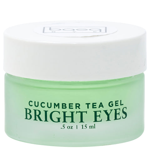 Basq NYC Bright Eyes Cucumber Tea Gel | Apothecarie New York