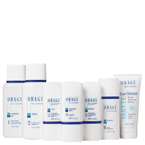 Obagi Rx Nu-Derm Transformation Kit Normal To Oily | Apothecarie New York