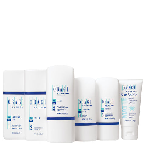 Obagi Rx Nu-Derm Trial Kit Normal To Oily | Apothecarie New York