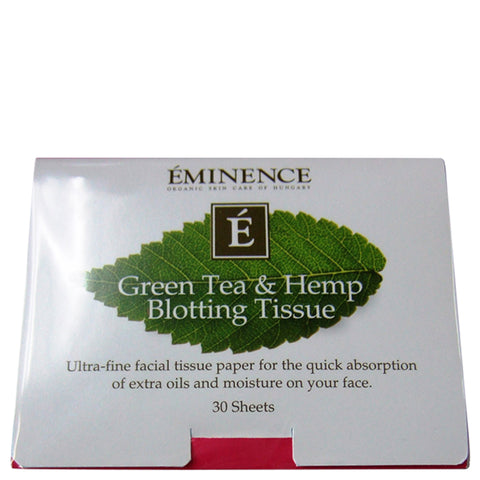 Eminence Green Tea & Hemp Blotting Tissue | Apothecarie New York