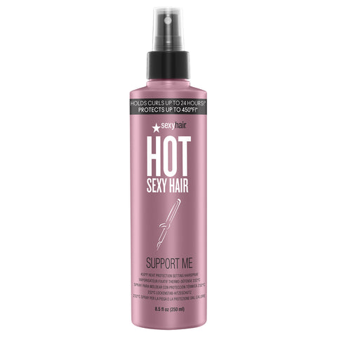 Sexy Hair Hot Sexy Hair Support Me 450 Heat Protection Setting Hairspray | Apothecarie New York