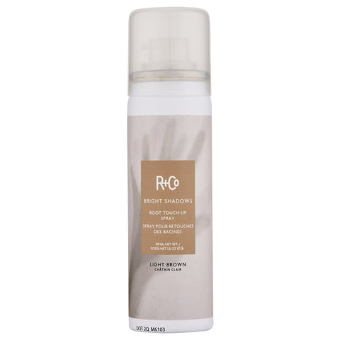 R+Co Bright Shadows Light Brown Root Touch Up Spray | Apothecarie New York