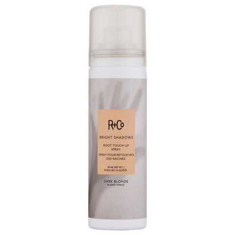 R+Co Bright Shadows Dark Blonde Root Touch Up Spray | Apothecarie New York