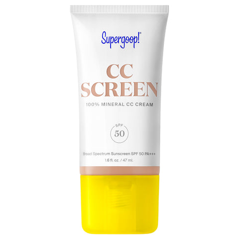 Supergoop CC Screen 100% Mineral CC Cream SPF 50 | Apothecarie New York