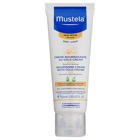 Mustela Nourishing Cream With Cold Cream Face | Apothecarie New York