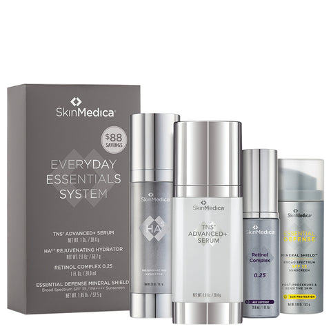 SkinMedica Everyday Essentials System with TNS Advanced+ Serum | Apothecarie New York