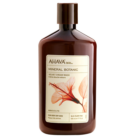 Ahava Mineral Botanic Cream Wash Hibiscus & Fig | Apothecarie New York