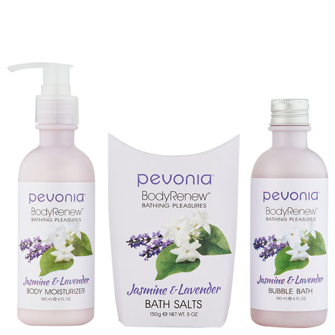 Pevonia BodyRenew Jasmine & Lavender Gift Set | Apothecarie New York