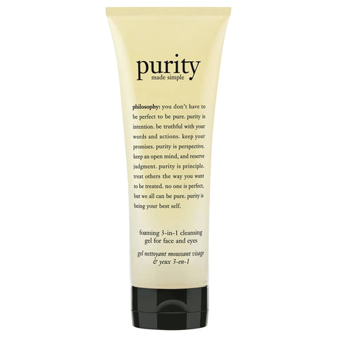 Philosophy Purity Made Simple Foaming 3-in-1 Cleansing Gel For Face & Eyes | Apothecarie New York