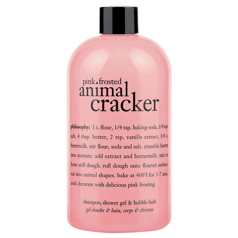 Philosophy Pink Frosted Animal Cracker Shower Gel | Apothecarie New York