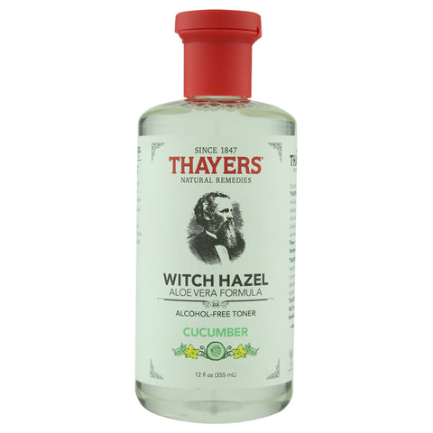 Thayer's Alcohol-Free Cucumber Witch Hazel Toner with Aloe Vera | Apothecarie New York
