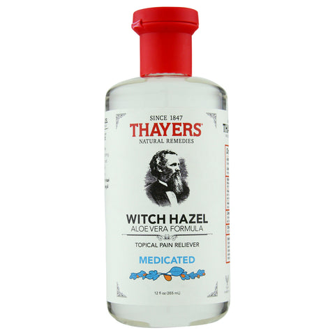 Thayer's Medicated Witch Hazel Astringent with Aloe Vera | Apothecarie New York