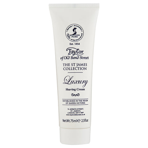 Taylor of Old Bond Street St James Collection Shaving Cream | Apothecarie New York