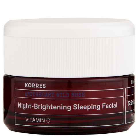 Korres Wild Rose Night-Brightening Sleeping Facial | Apothecarie New York