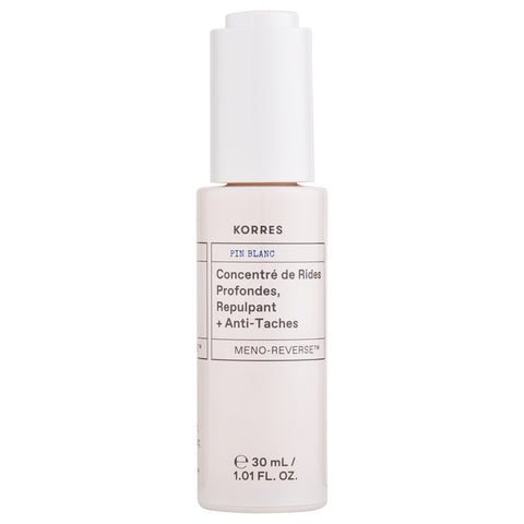 Korres White Pine Meno-Reverse Deep Wrinkle, Plumping + Age Spot Concentrate | Apothecarie New York